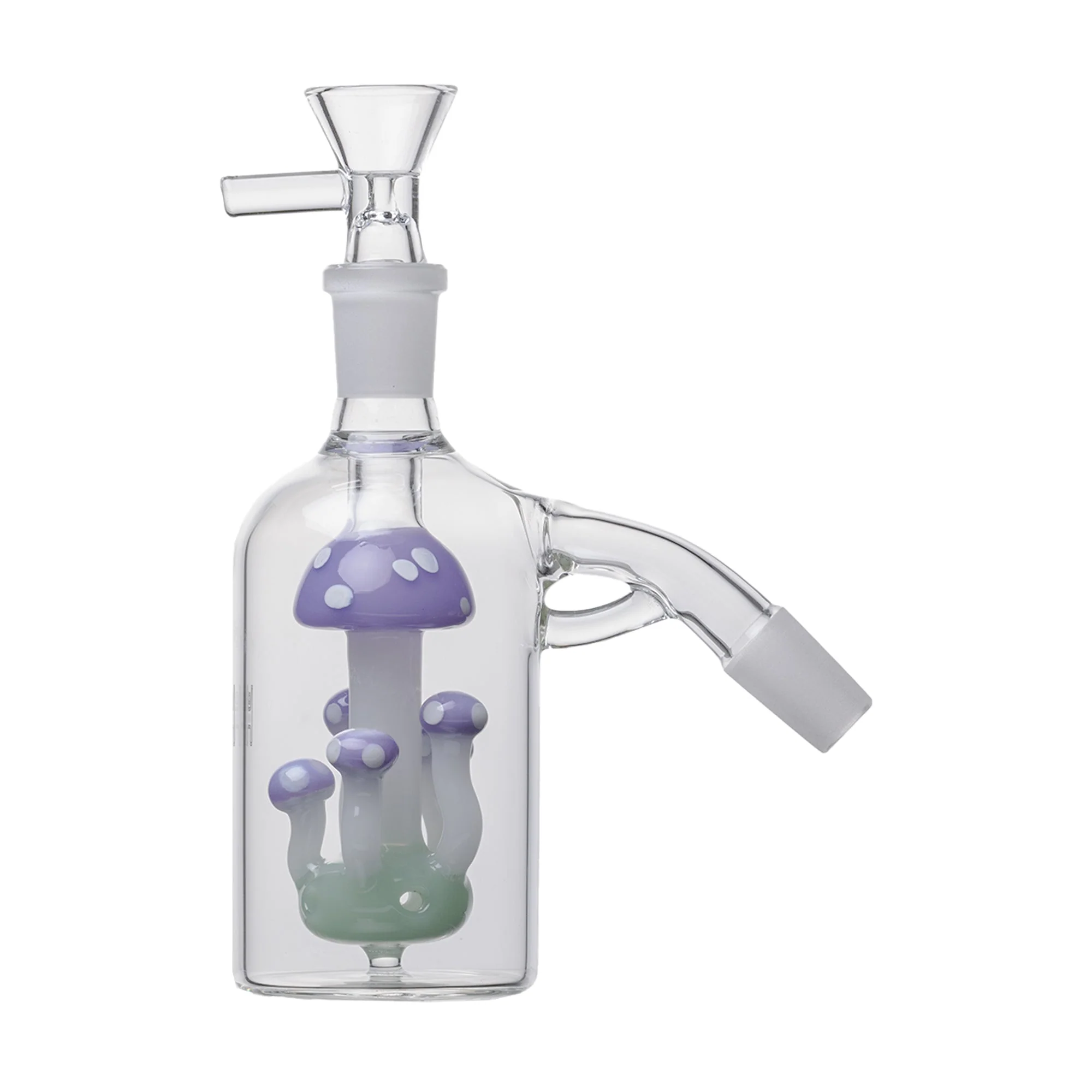 Human Grade The Shroom Glass Perc Ash Catcher - Image 3