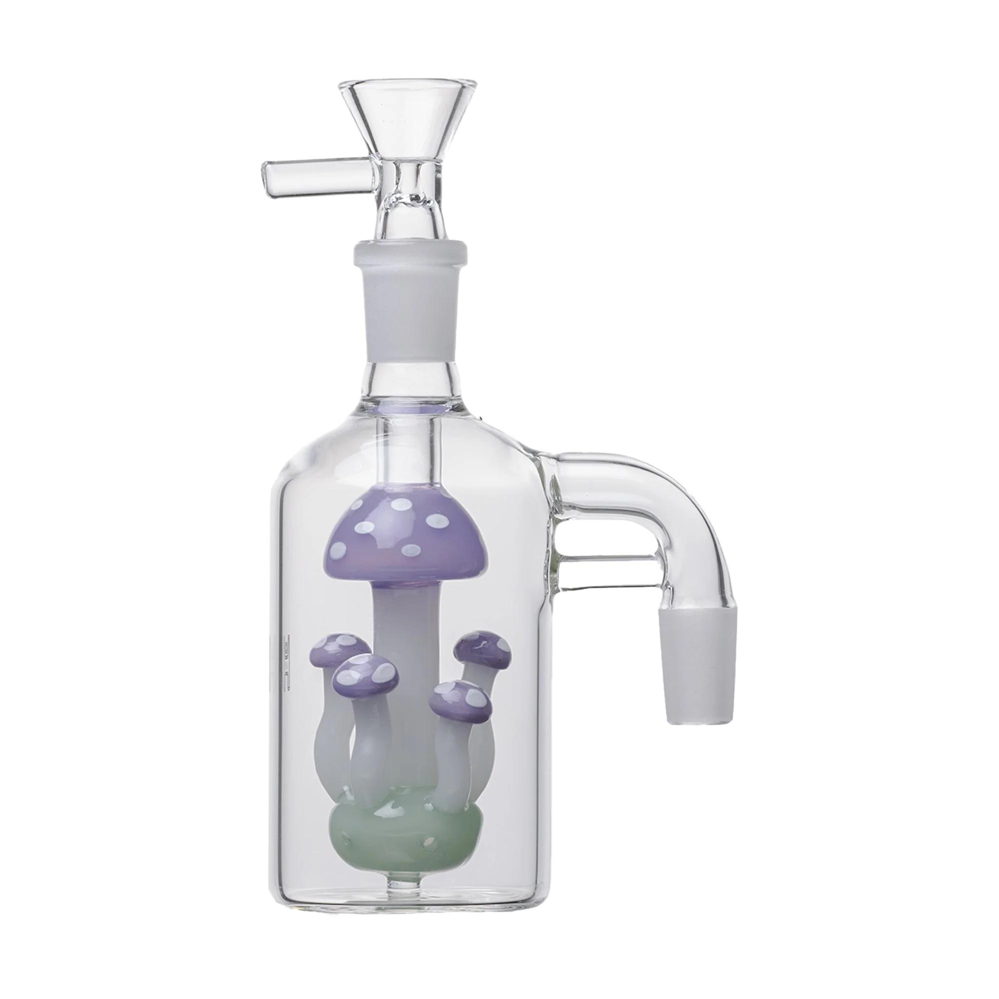 Human Grade The Shroom Glass Perc Ash Catcher - Image 6