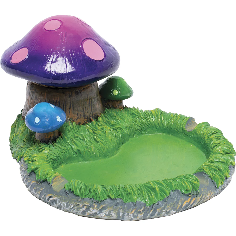 Mushroom Ash Tray w/ Hidden Storage - Image 4