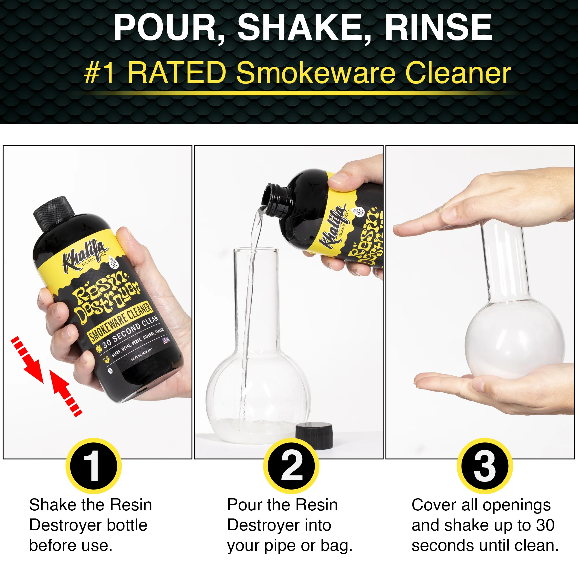 Khalifa Resin Destroyer Bong Cleaner - Image 9